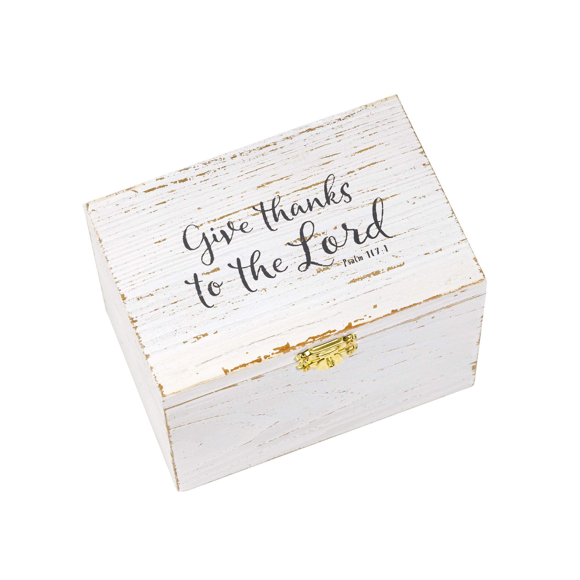 Eccolo Wooden Keepsake Box with Prayer Cards