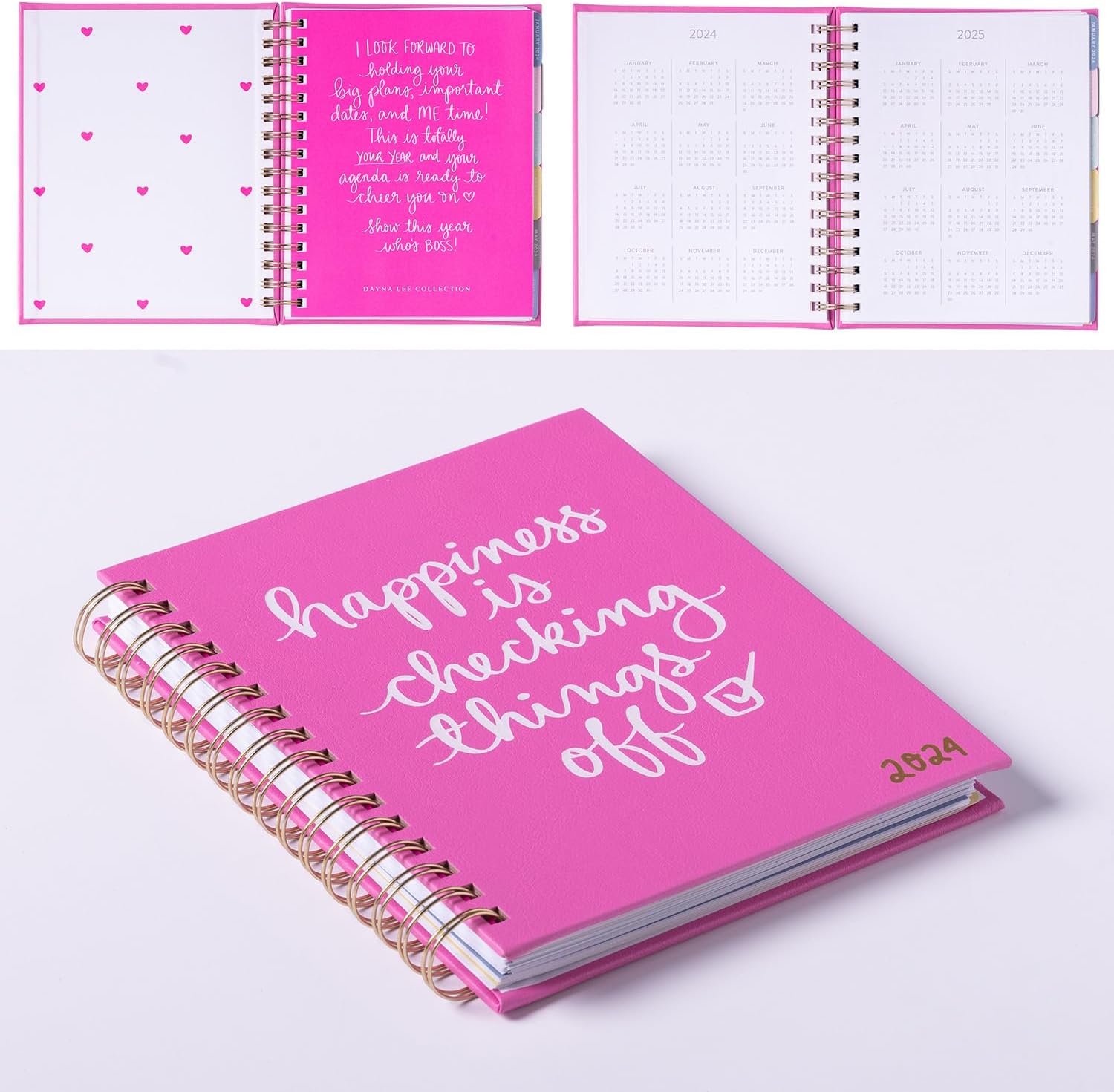 2024 Checking Things Off Spiral Fun Planner