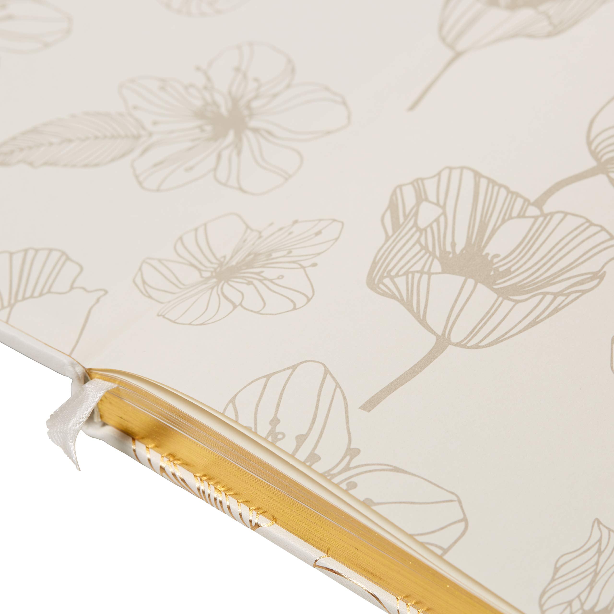 Eccolo World Traveler Gold Flower Notebook