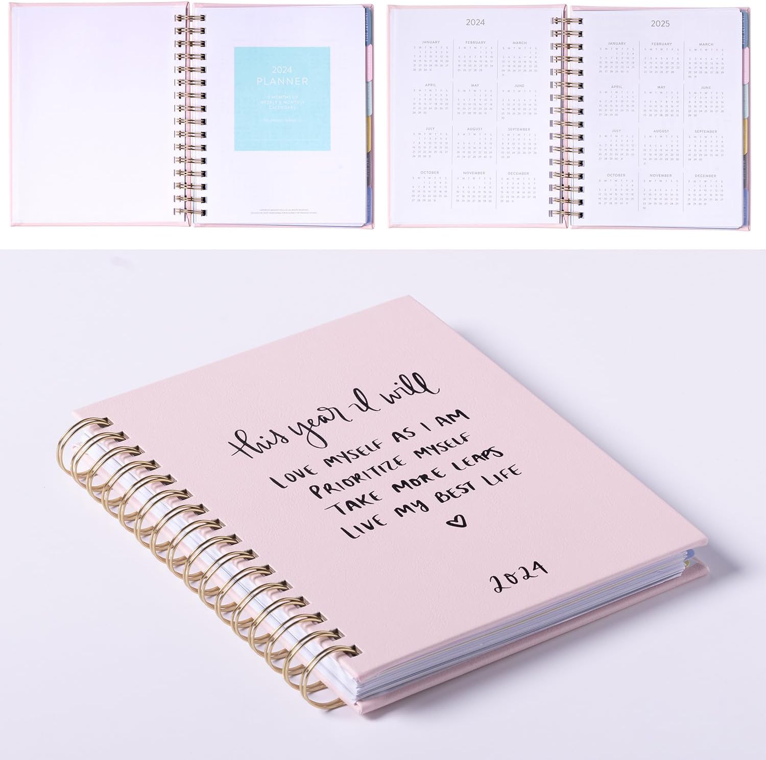 2024 This Year Spiral Fun Planner