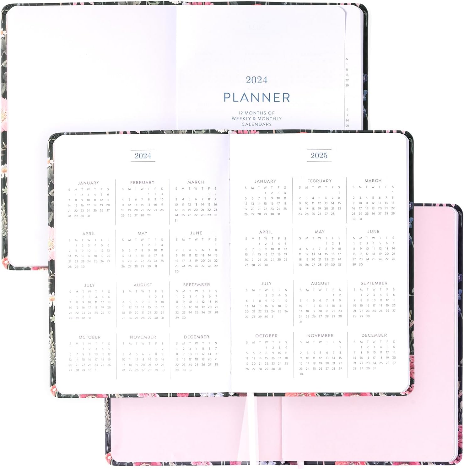 2024 Wildflowers 6x8 Bound Planner