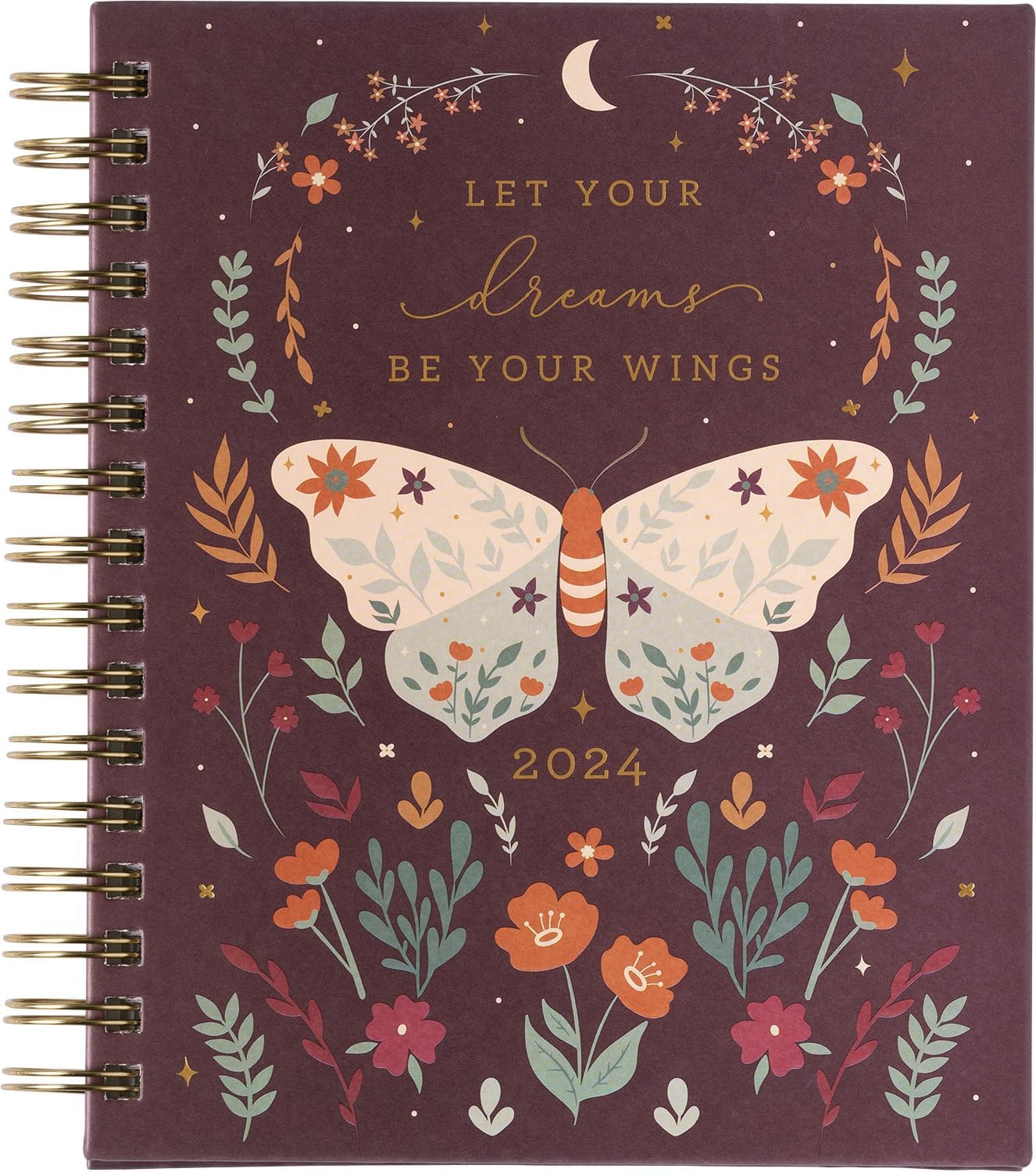 2024 Butterfly Spiral Fun Planner