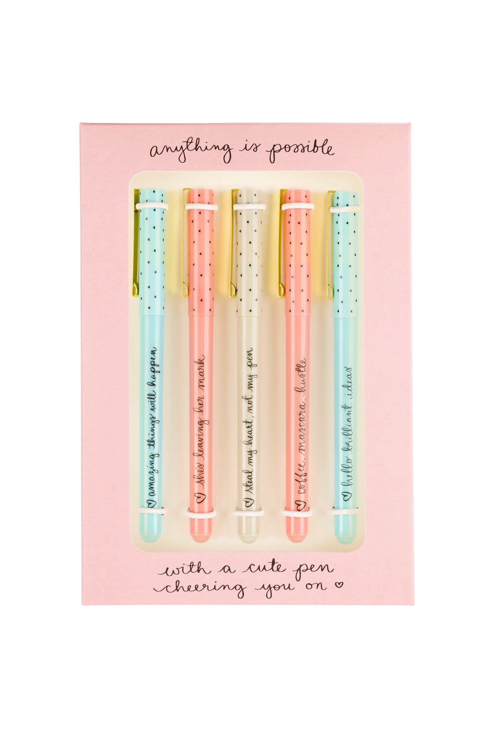Eccolo Dayna Lee Collection Anything is Possible Pens