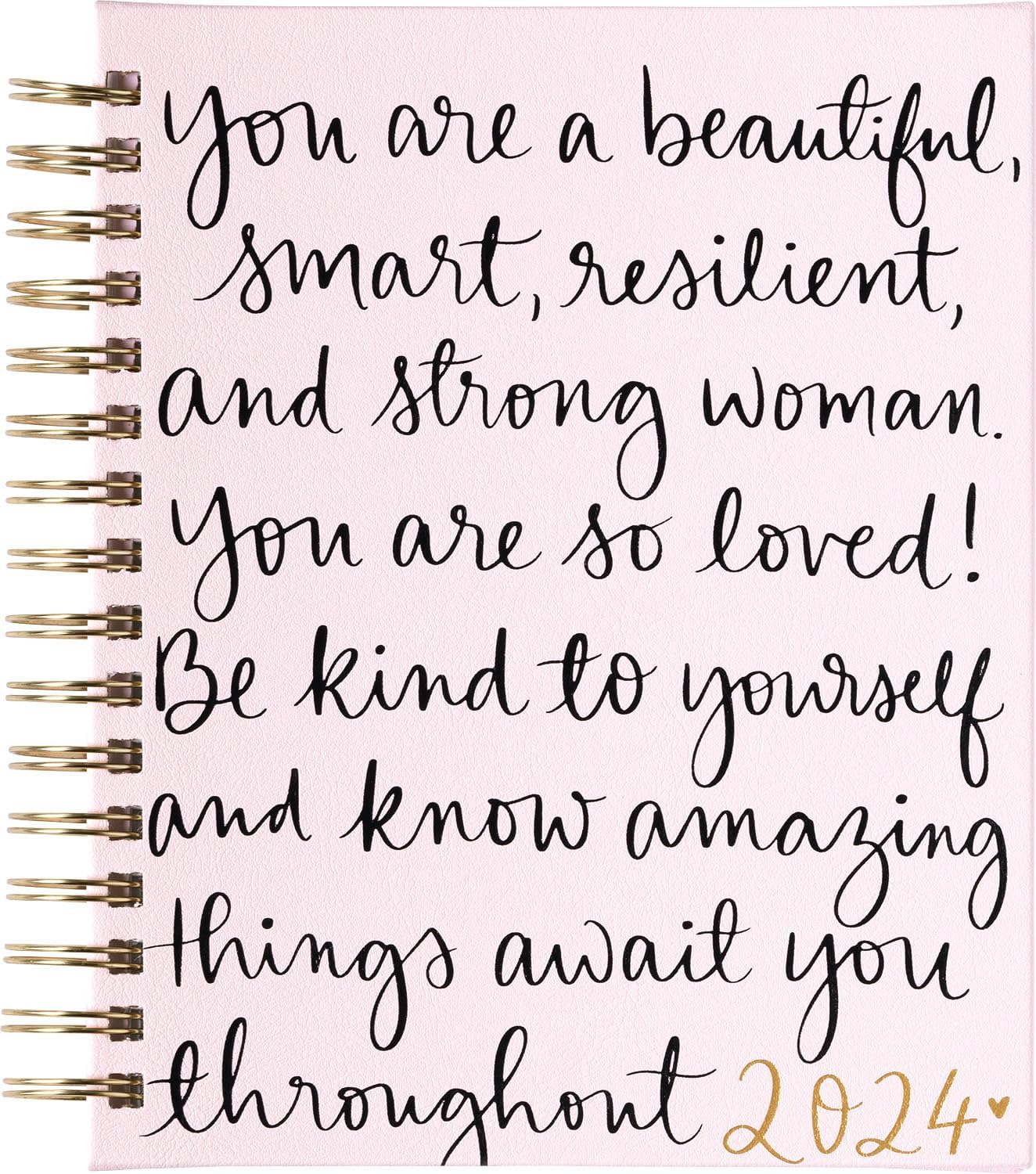 2024 You Are Beautiful Spiral Fun Planner