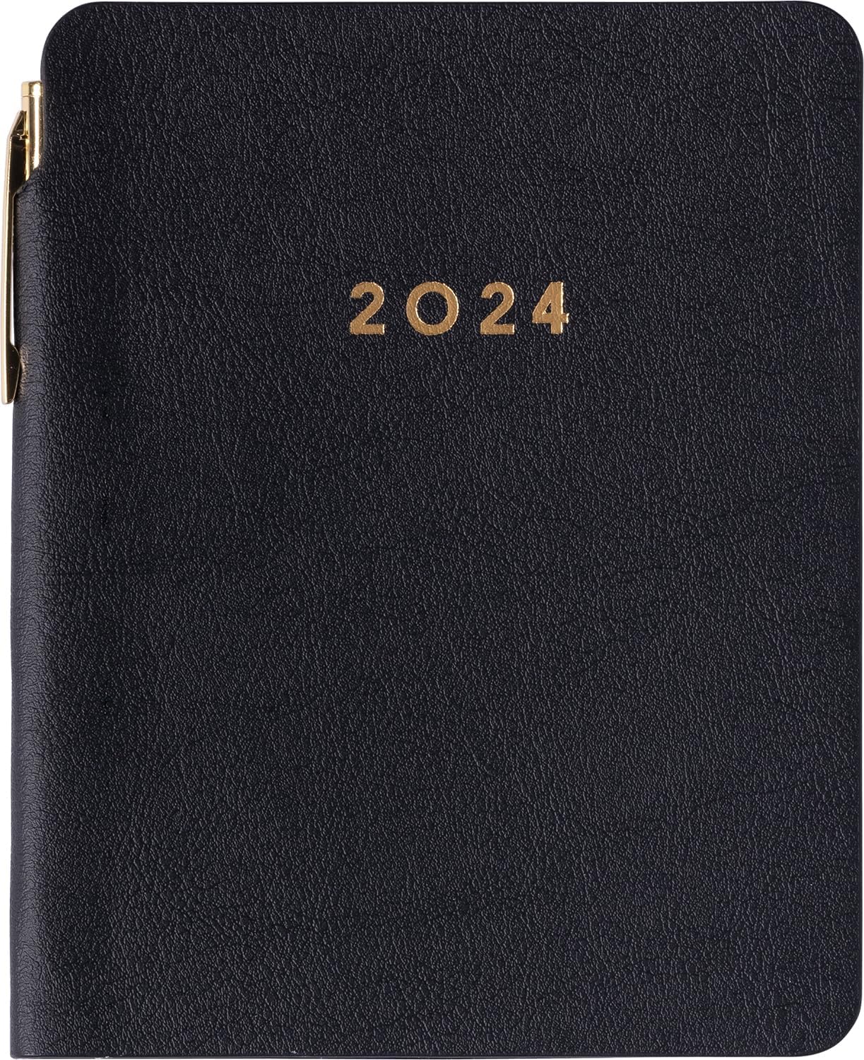 2024 Black Pocket Weekly Planner