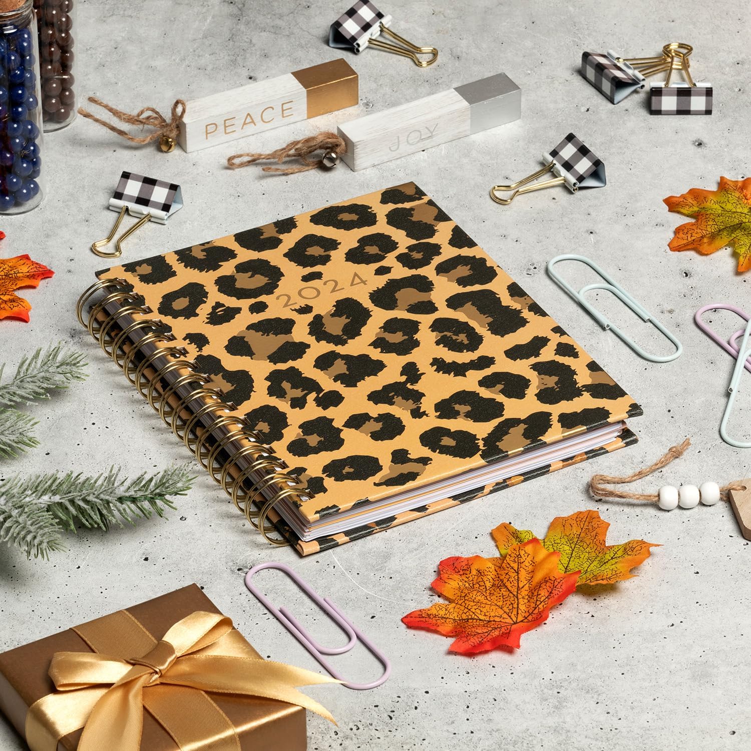 2024 Cheetah Spiral Fun Planner