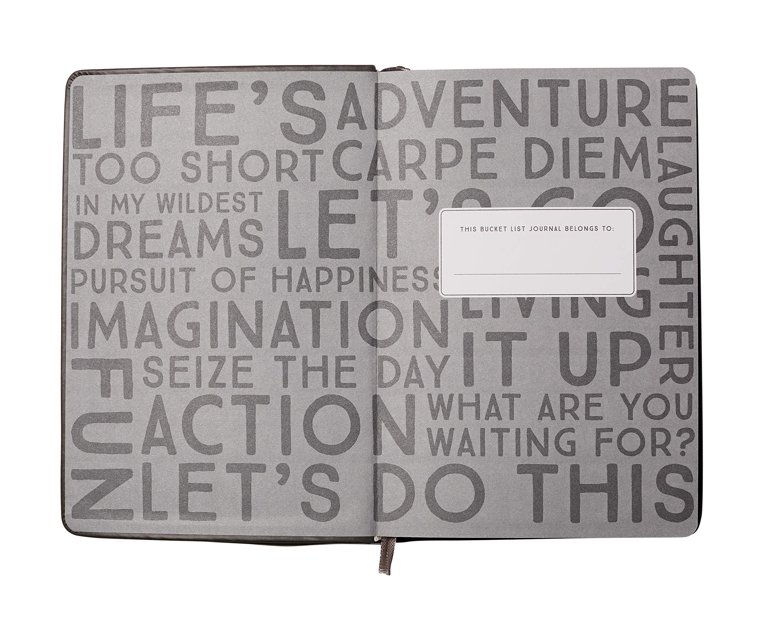 Bucket List Journal by Eccolo in 6x8 Size