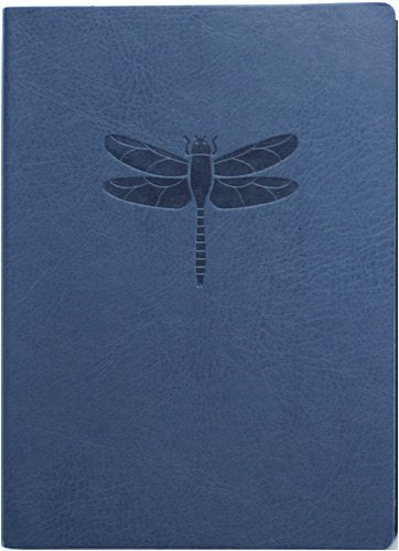 Blue Embossed Dragonfly Journal Cover