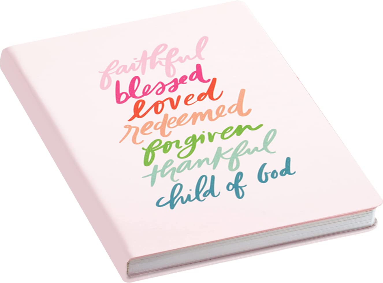 Faithful Blessed Loved Inspirational Notebook