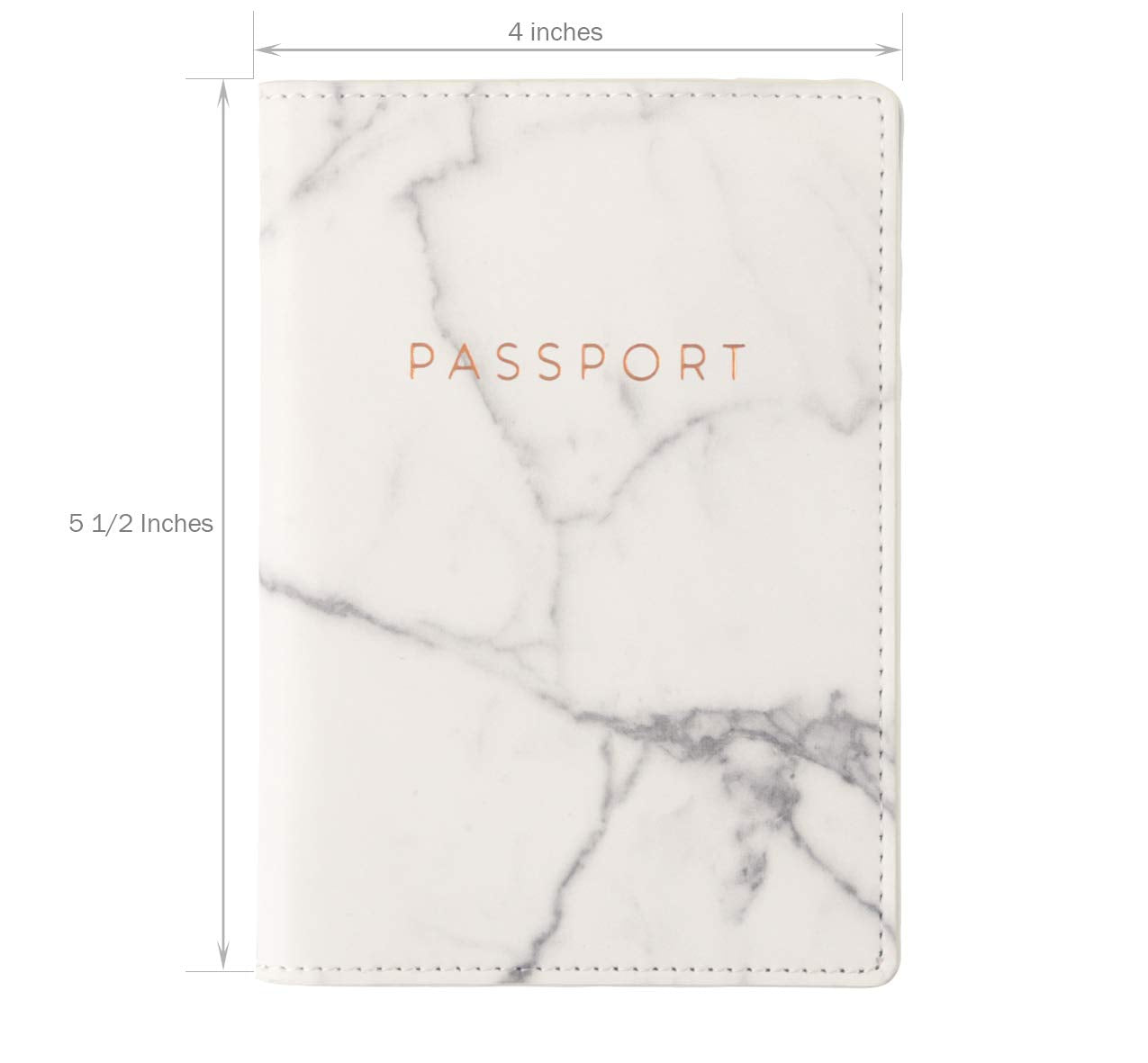 Eccolo World Traveler Passport Cover 6.4X4 Size