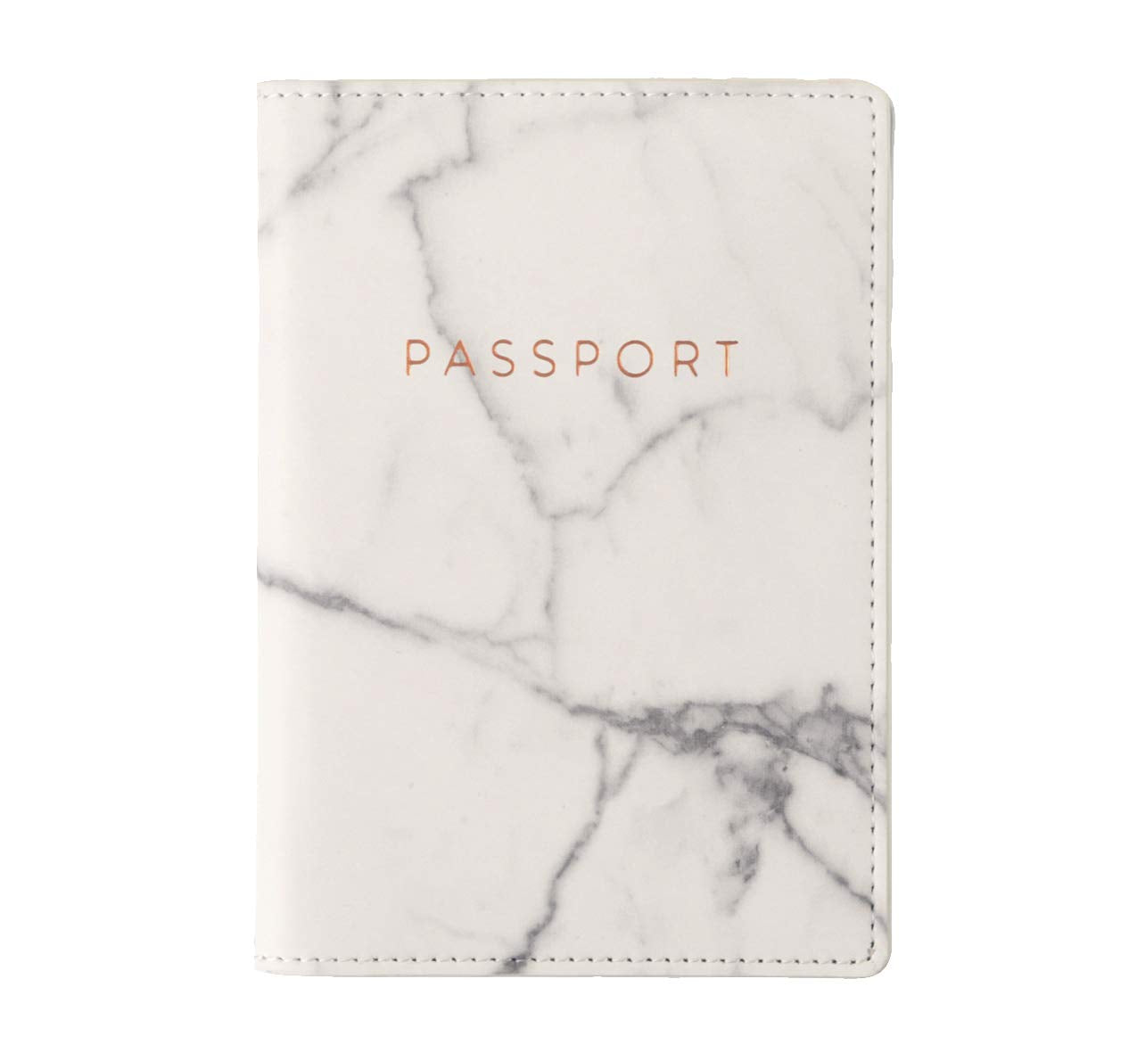 Eccolo World Traveler Marble Passport Cover Case