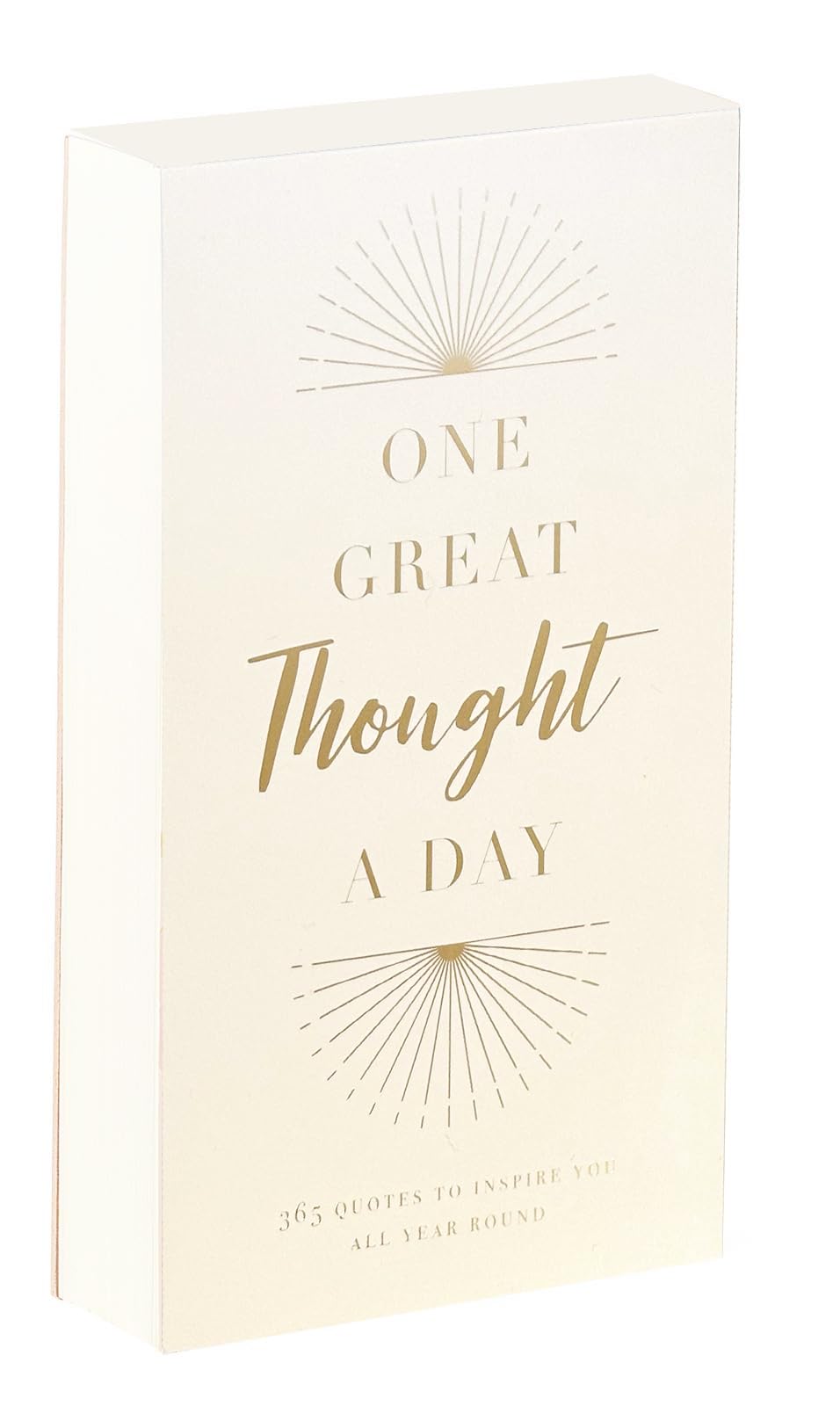 A Thought a Day List Pad with 365 Inspirational Quotes