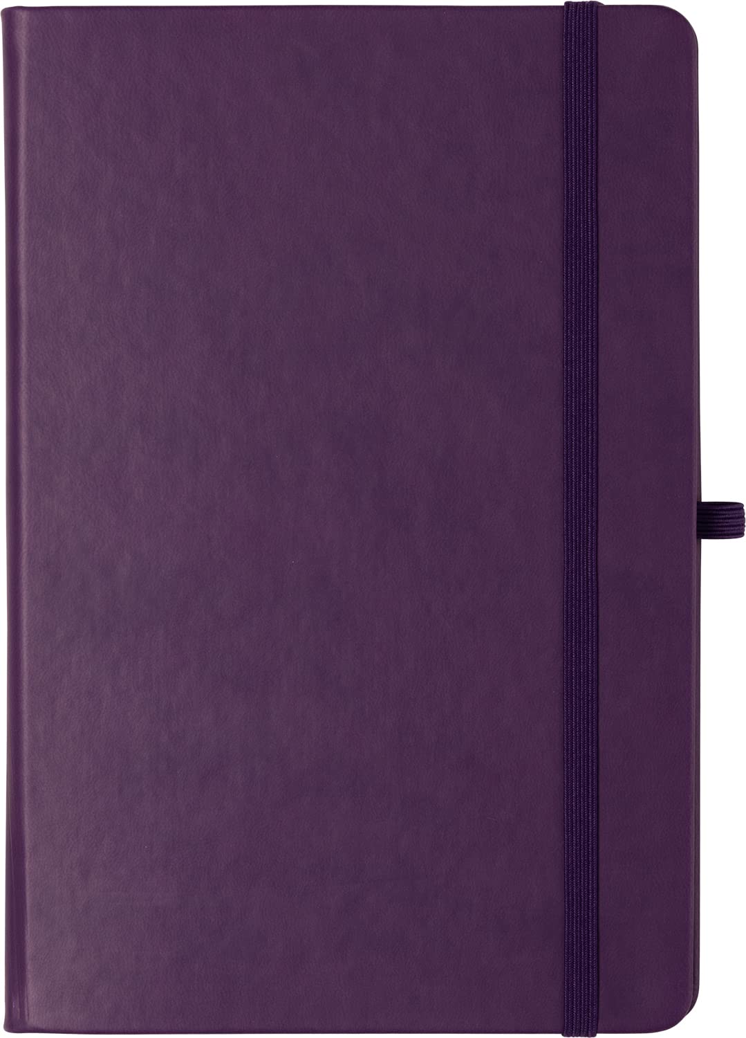 Eccolo Hardbound Writing Journal Cool Jazz Eggplant