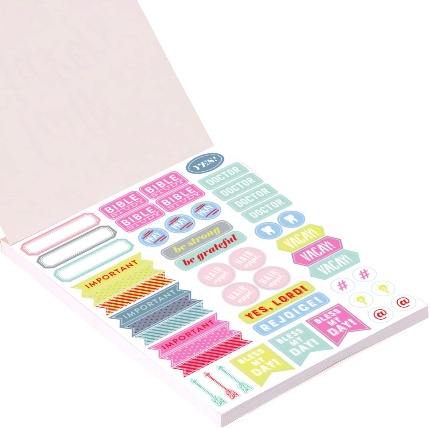 Bible Themed Stickers from Eccolo Faith Sticker Book