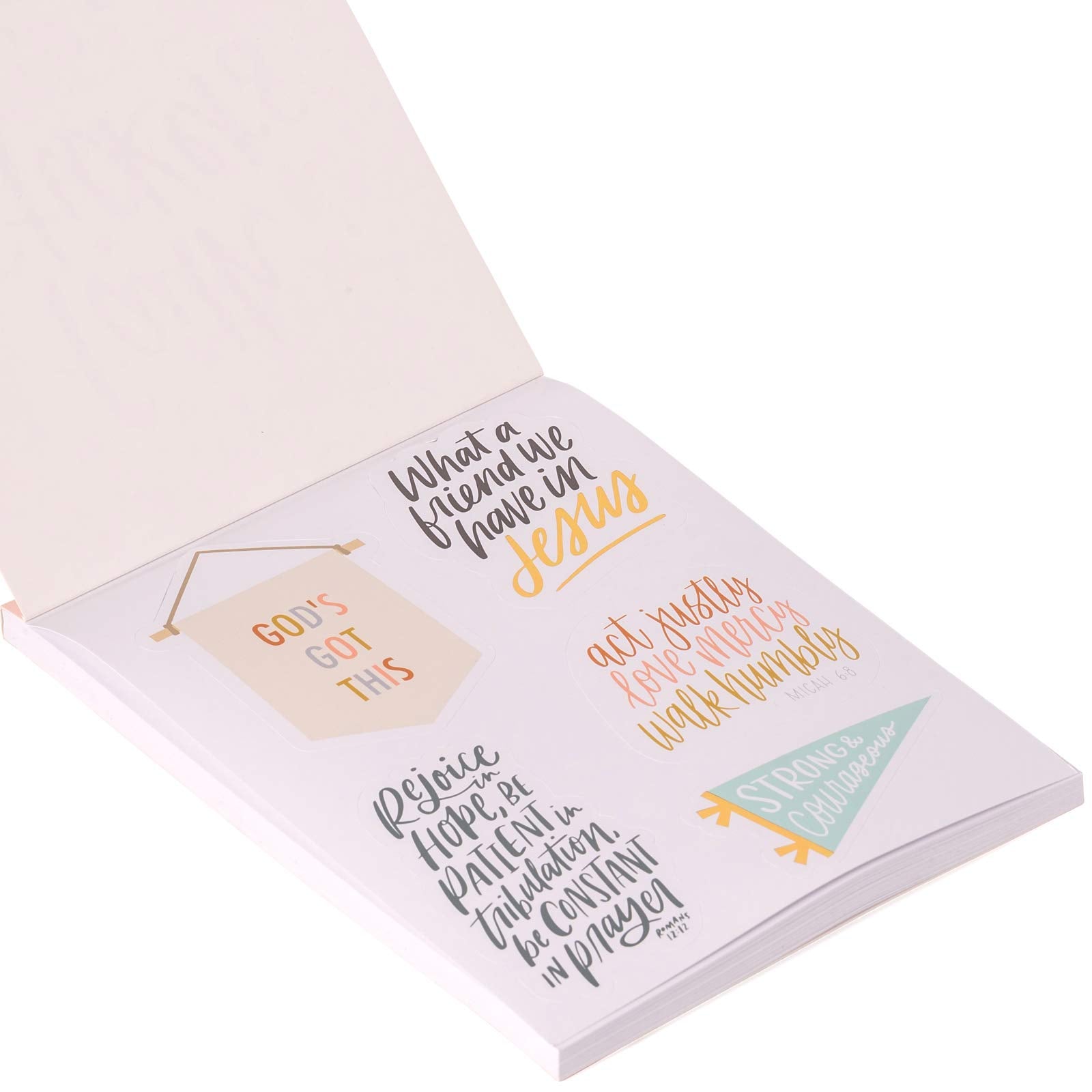 Prayer Themed Stickers from Eccolo Lauren Ibach Sticker Book