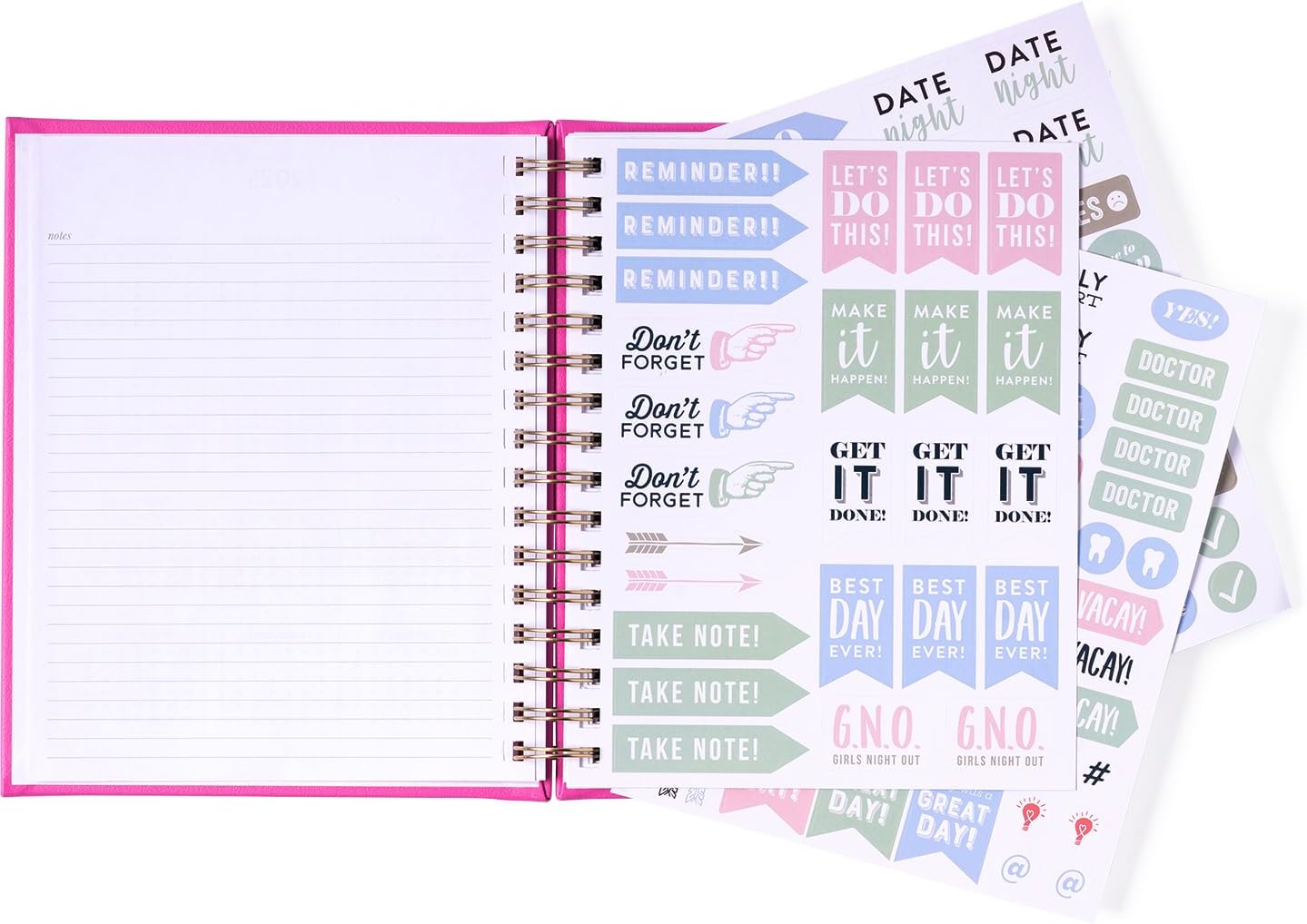 2024 Checking Things Off Spiral Fun Planner