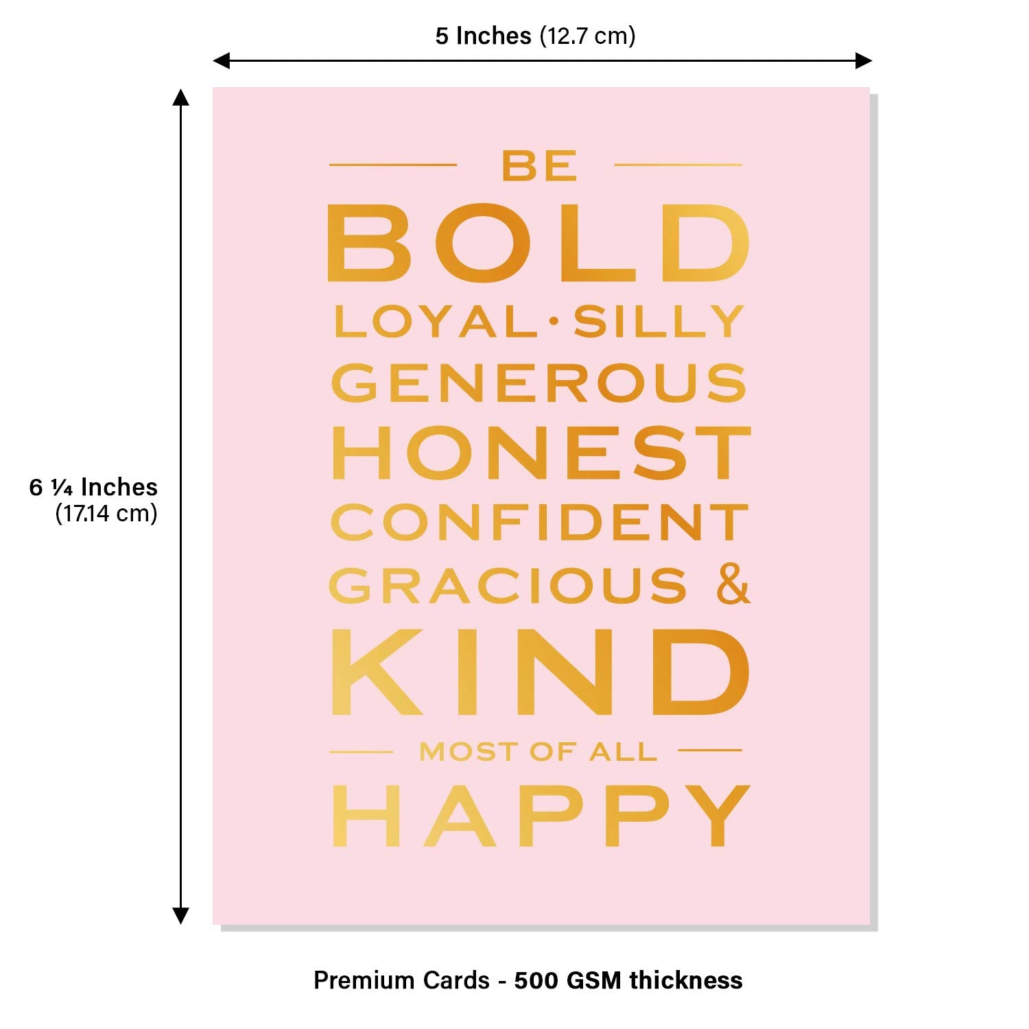 12 Boxed Daily Words Encouragement Cards for Home Office Decor