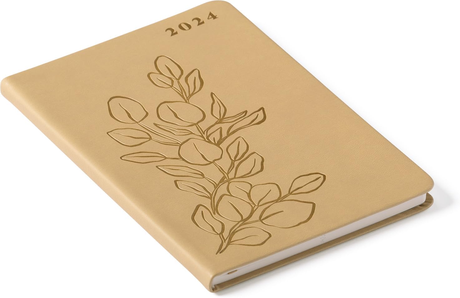 2024 Cream Eucalyptus 6x8 Bound Planner