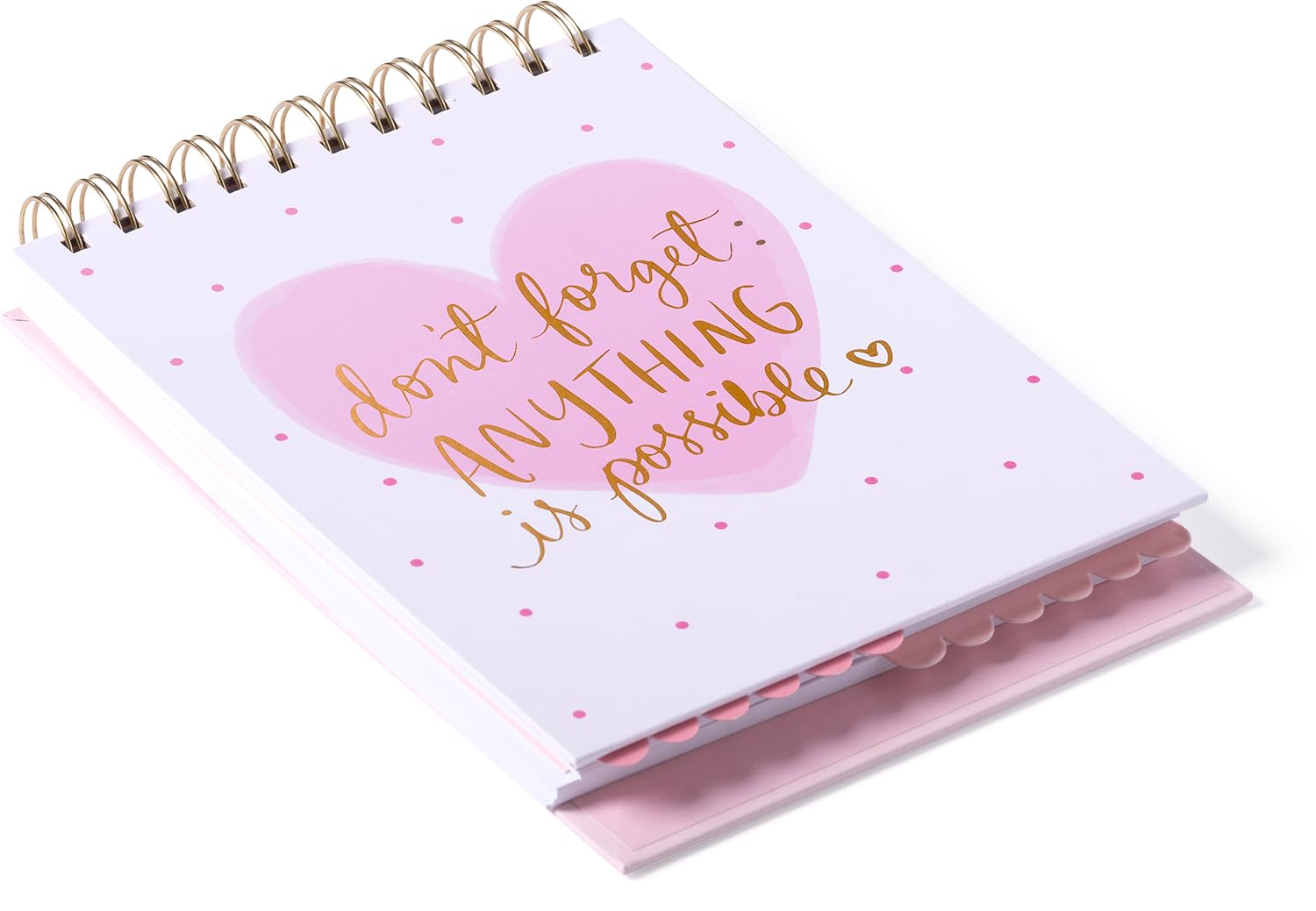 Eccolo Lined Top Spiral Notebook