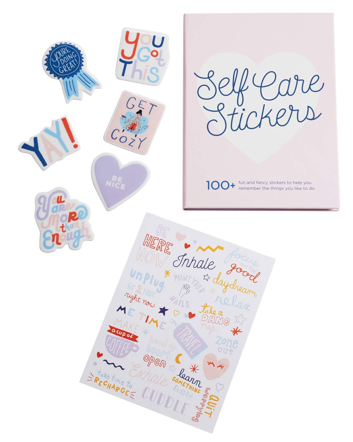 Hardcover Sticker Pad for Self Care