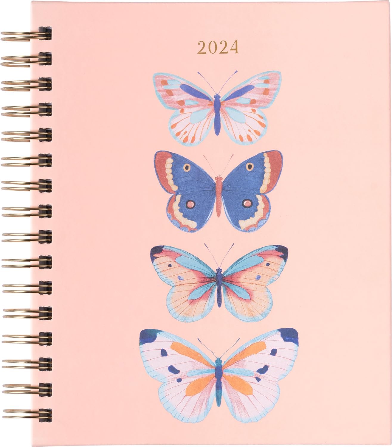 2024 Butterfly Stack Spiral Fun Planner