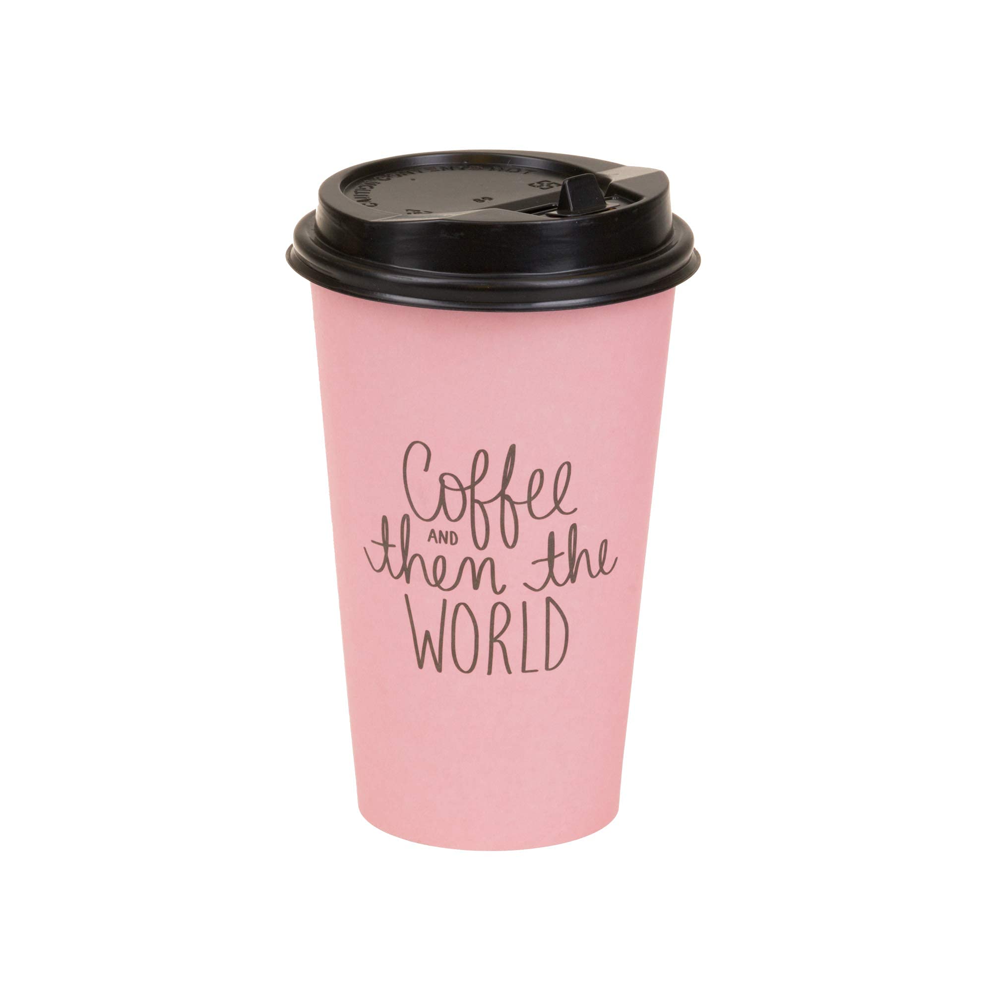 Pink Disposable Cups for Home-use, Office, Restaurant and Events