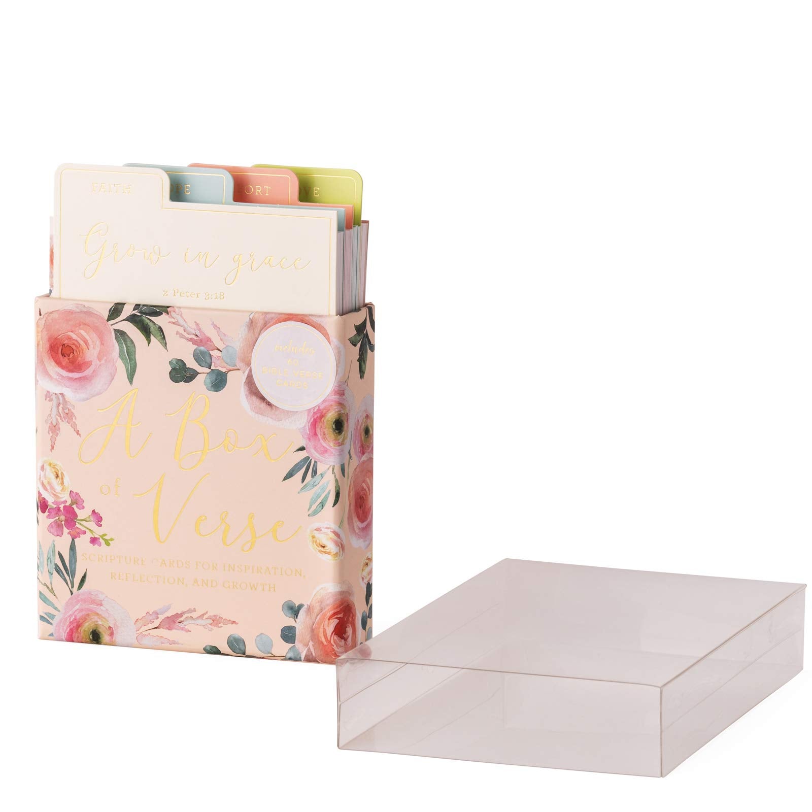60 Scripture Cards with 4 Tabbed Dividers