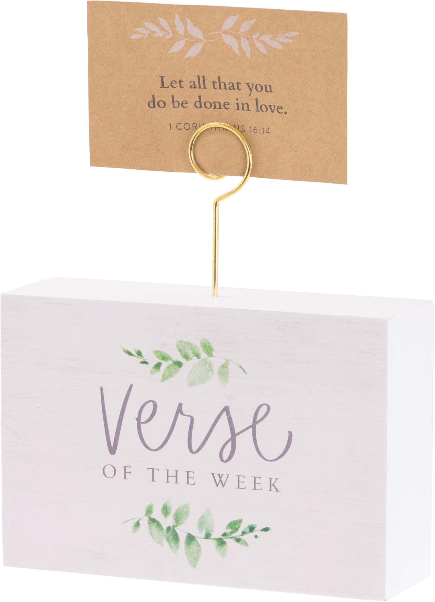 Eccolo Heatherlee Chan Desk Stand Verse of the Week Product Image