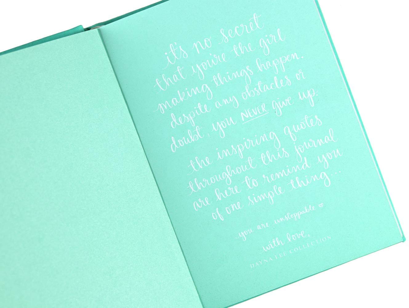 Dayna Lee Collection Inspirational Quote Journal