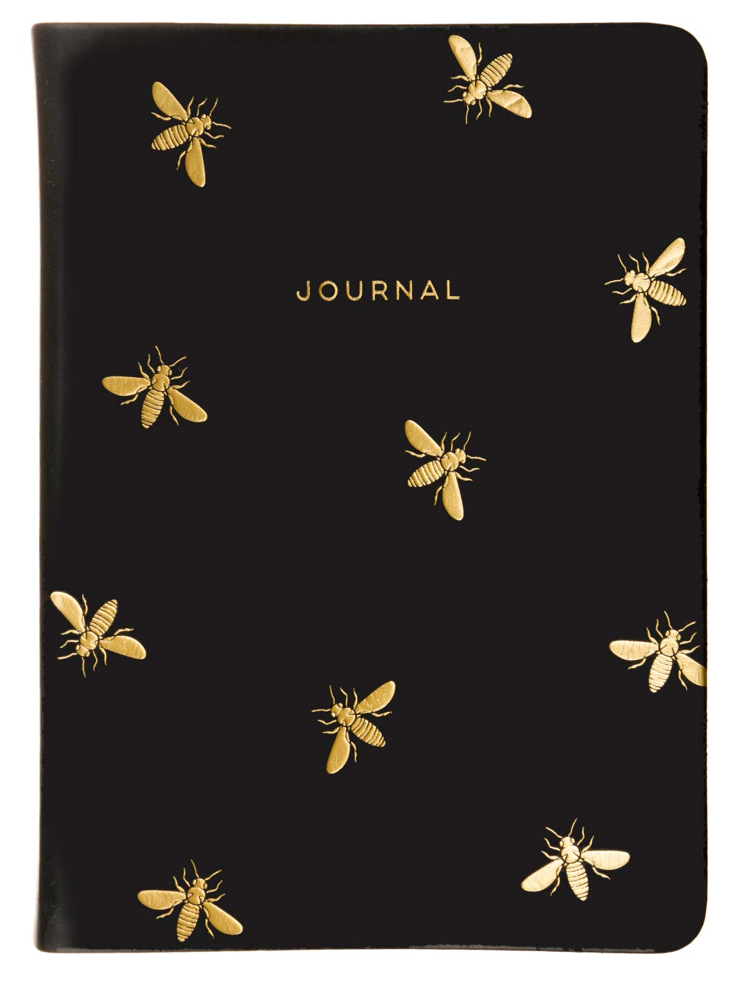 Eccolo Gold Bees Writing Journal Cover