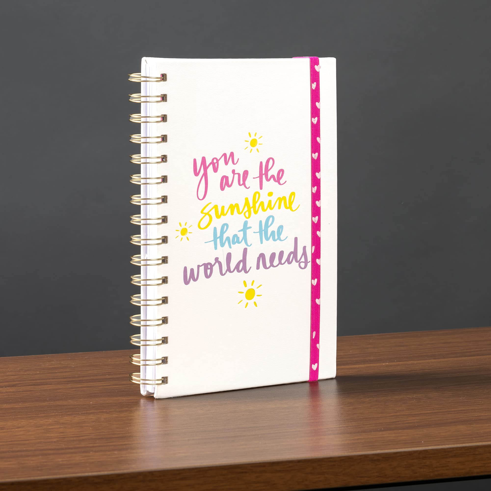 Notebook with Elastic Band You are The Sunshine