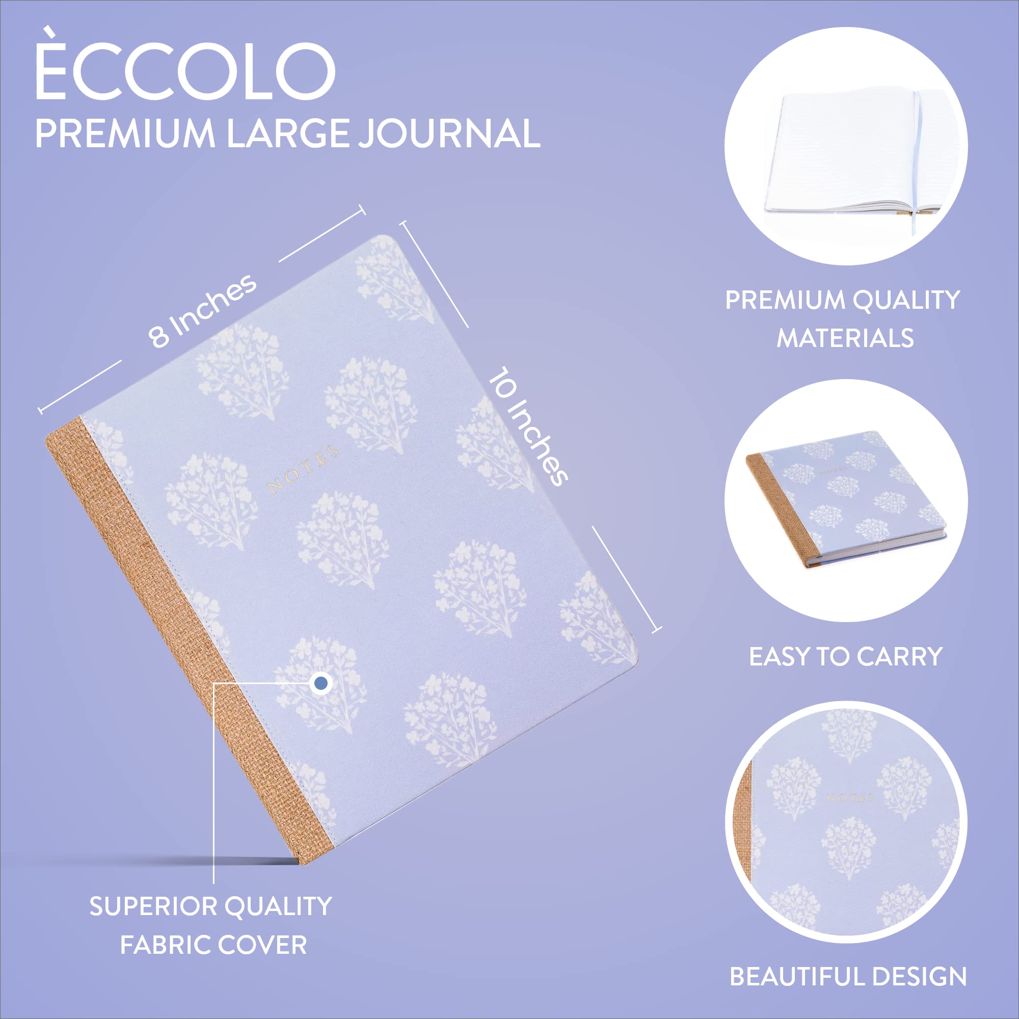 Hardbound Fabric Cover Journal