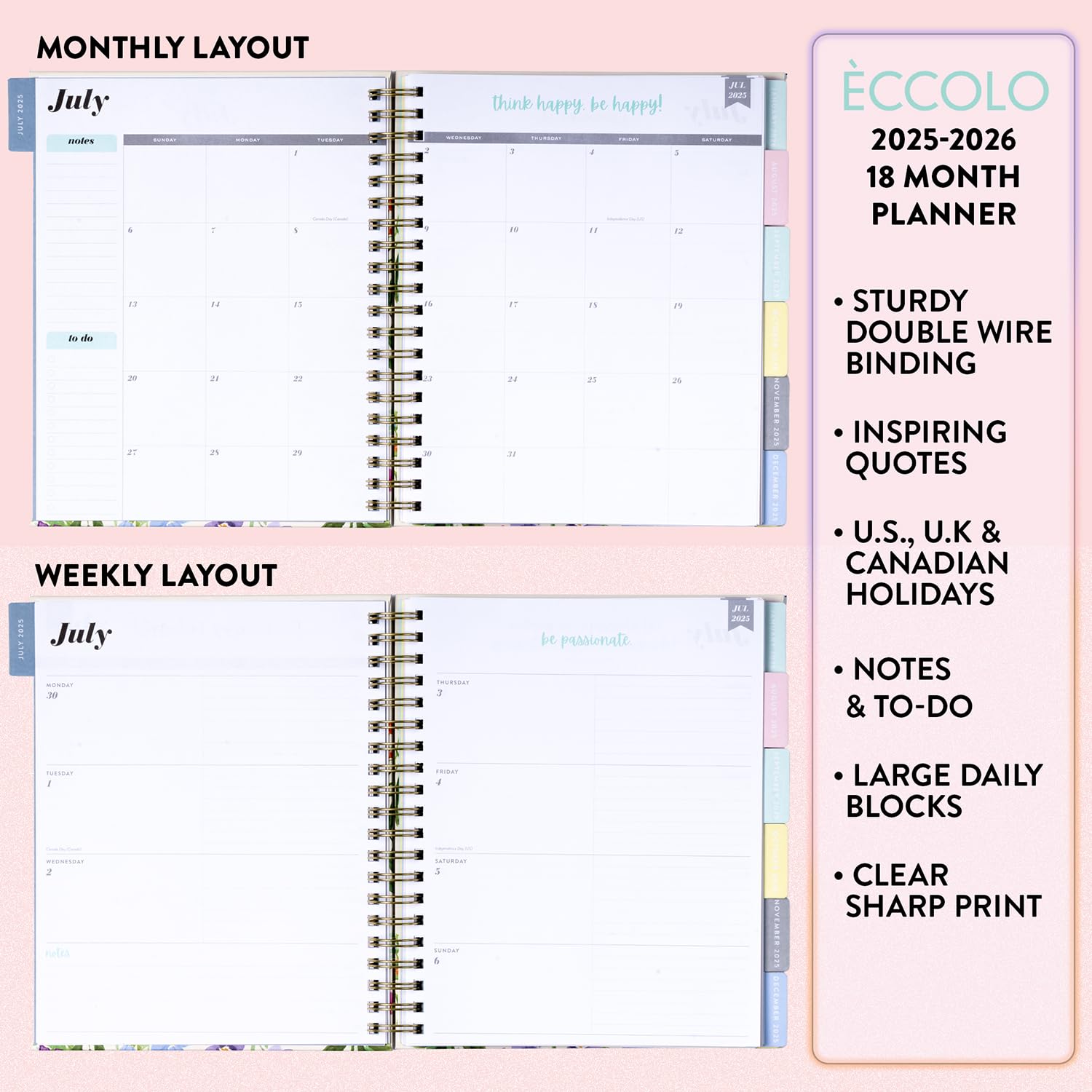 2026 eccolo 2025 planner