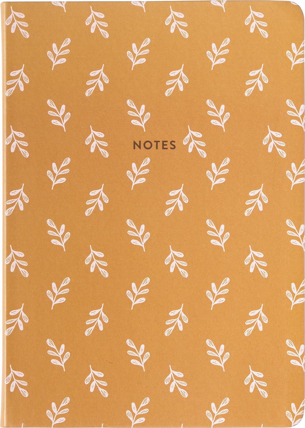 Eccolo Medium Lined Journal Notebook Mustard
