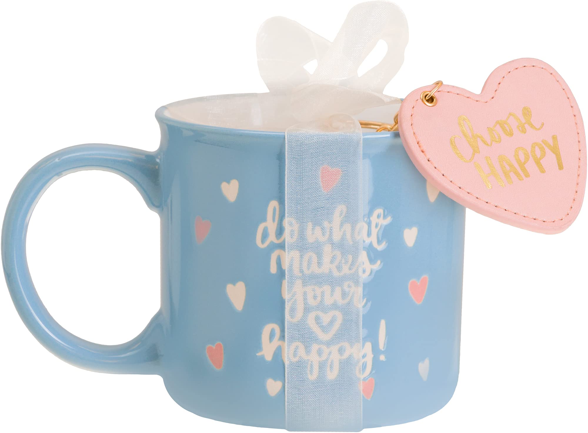 Eccolo Ceramic Coffee Mug and Keychain Charm