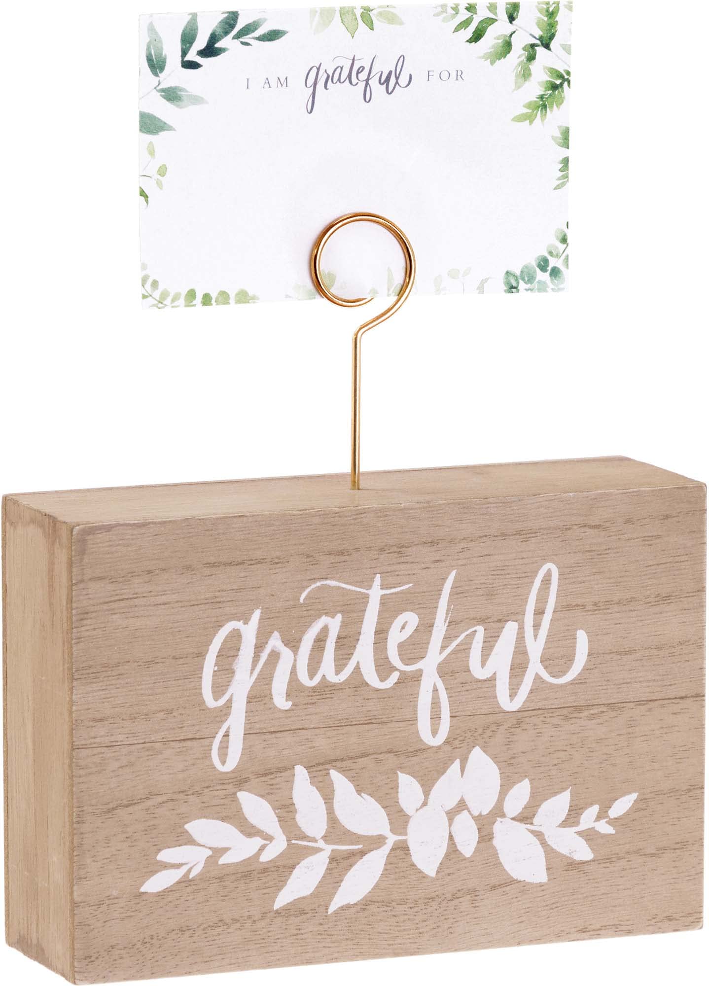 Eccolo Heatherlee Chan Desk Stand with Gratitude Note Cards