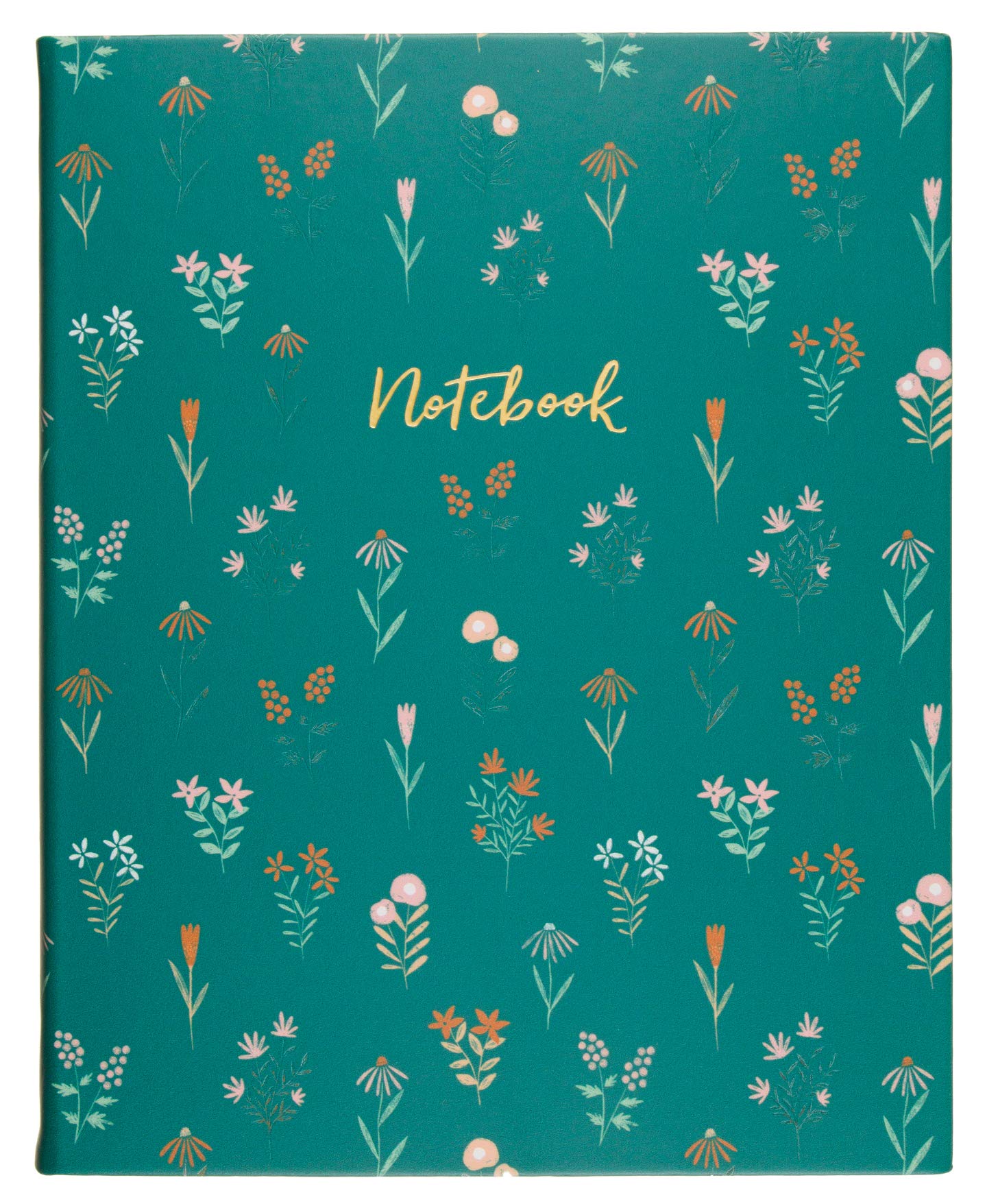 Eccolo Large Lined Journal Notebook Tiny Flowers
