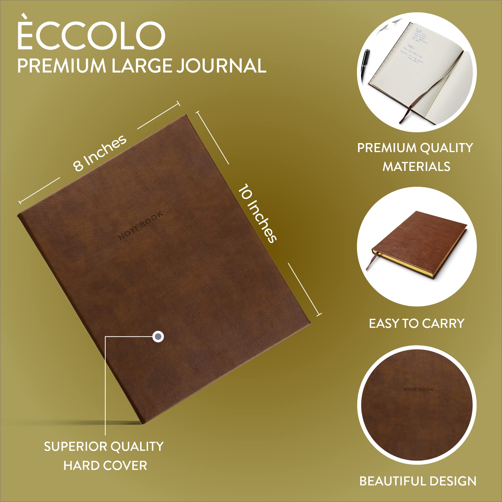 Hardbound Cover Writing Journal