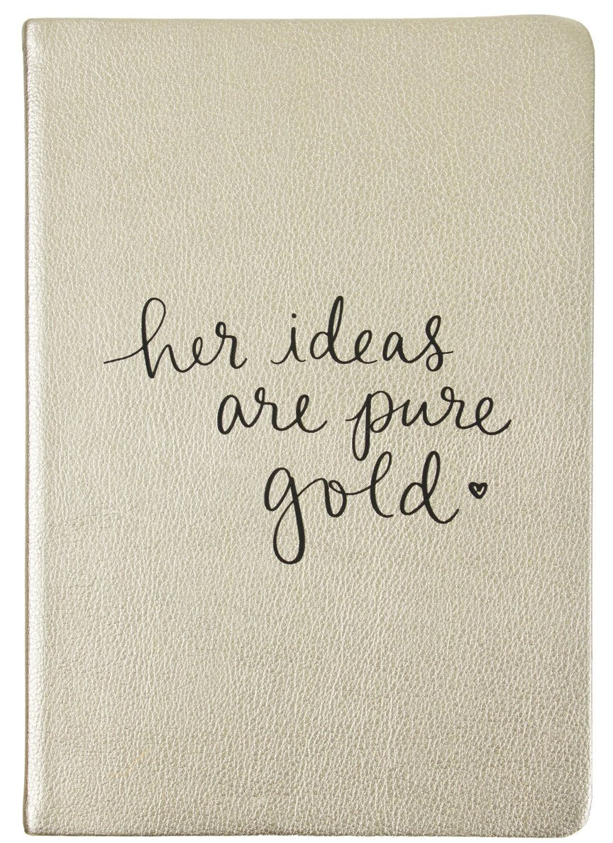 Eccolo Dayna Lee Collection Gold Journal