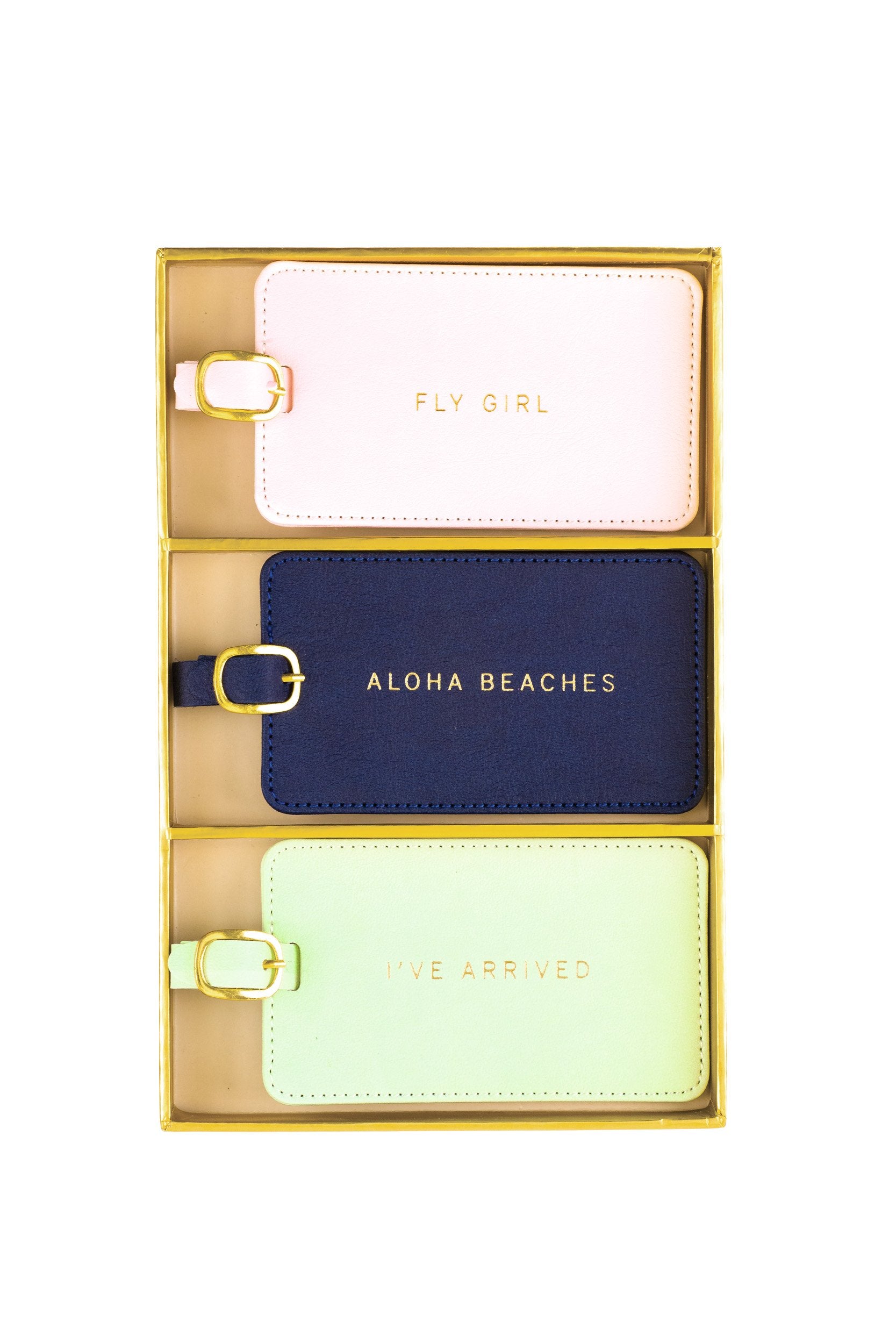 Eccolo World Traveler Luggage Tag Set Aloha One Size