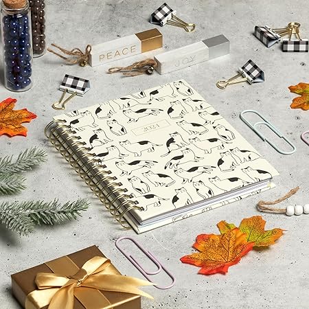 2024 Cats Spiral Fun Planner