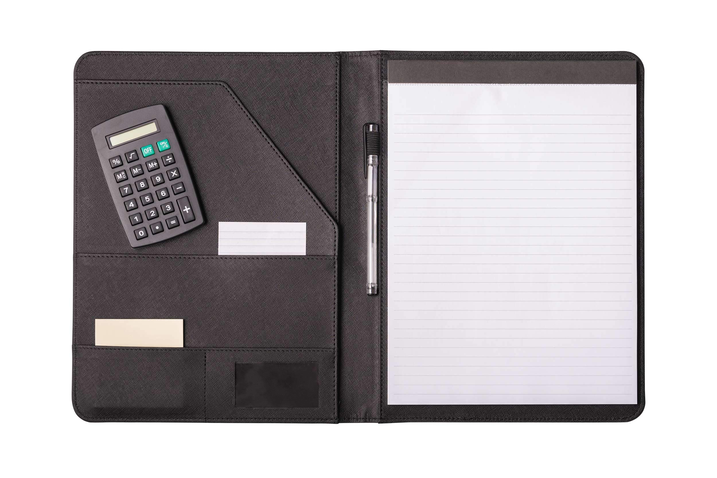 Padded Padfolio with Perforated Writing Pad
